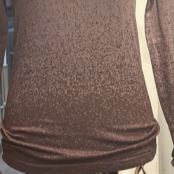 ATHLETA FLURRY SPECKLED OMBRÉ TURTLENECK - Picture 2 of 5